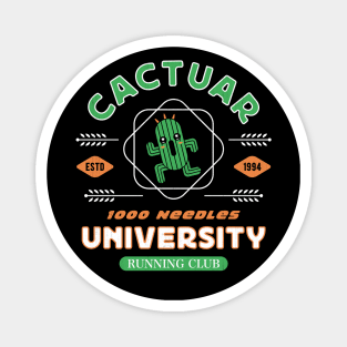 Cactuar Running Club University Magnet